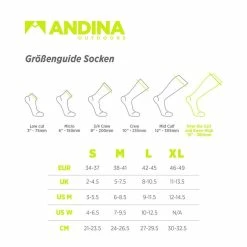 ANDINA OUTDOORS Alpaca Merino Ski Sokken NEVADO Skiing Knie Sokken Met Opvulling Vrouwen Mannen -Regatta shop alpaca merino ski sokken nevado skiing knie sokken met opvulling vrouwen mannen 4