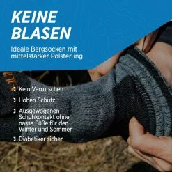 ANDINA OUTDOORS Alpaca Merino Wandelsokken: AURORA Extra Sterk Gewatteerde Bergbeklimmersokken 9 ANDINA OUTDOORS Alpaca Merino Wandelsokken: AURORA Extra Sterk Gewatteerde Bergbeklimmersokken -Regatta shop alpaca merino wandelsokken aurora extra sterk gewatteerde bergbeklimmersokken 2