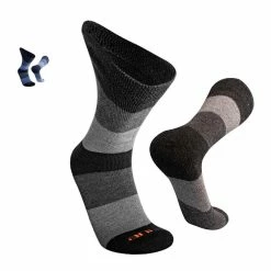 ANDINA OUTDOORS Alpaca Merino Wandelsokken: AURORA Extra Sterk Gewatteerde Bergbeklimmersokken