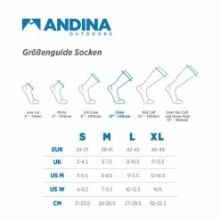ANDINA OUTDOORS Alpaca Merino Wandelsokken: GLACIAR Extra Sterk Opgevulde Bergbeklimmersokken -Regatta shop alpaca merino wandelsokken glaciar extra sterk opgevulde bergbeklimmersokken 4