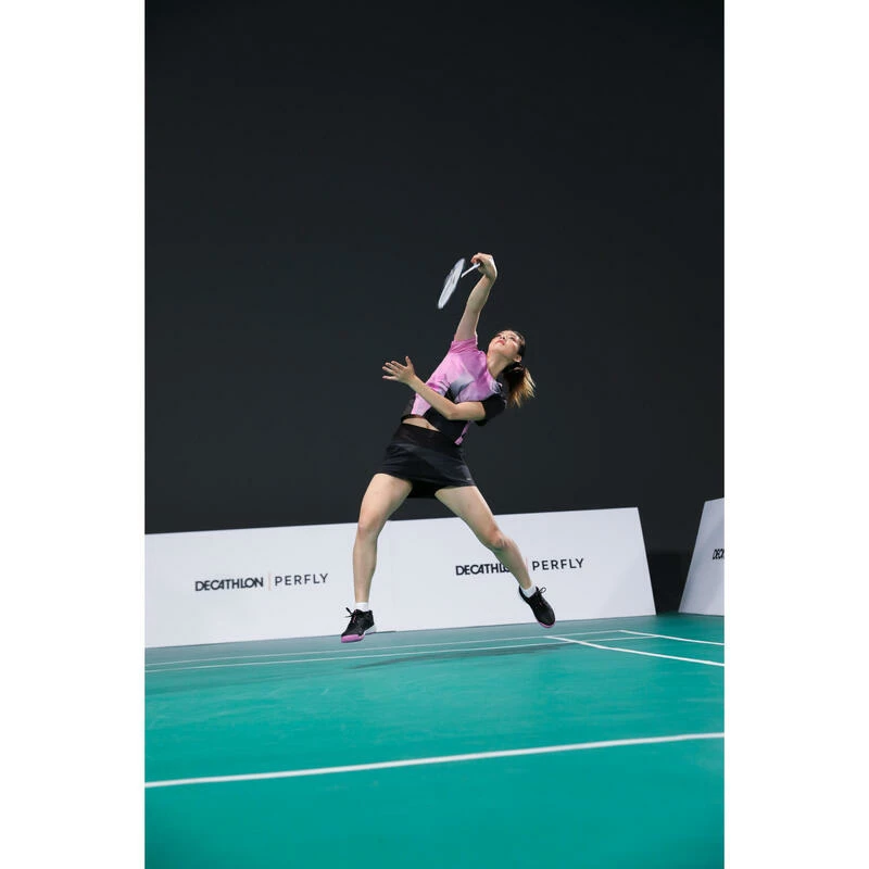 PERFLY Badmintonschoenen Voor Dames BS 590 Max Comfort Zwart 19 PERFLY Badmintonschoenen Voor Dames BS 590 Max Comfort Zwart - Afbeelding 17