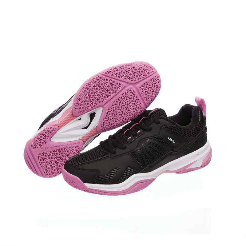 PERFLY Badmintonschoenen Voor Dames BS 590 Max Comfort Zwart 11 PERFLY Badmintonschoenen Voor Dames BS 590 Max Comfort Zwart - Afbeelding 9