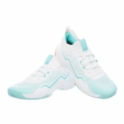 PERFLY Badmintonschoenen Voor Dames BS 900 Ultra Lite Wit Turquoise 40 PERFLY Badmintonschoenen Voor Dames BS 900 Ultra Lite Wit Turquoise -Regatta shop badmintonschoenen voor dames bs 900 ultra lite wit turquoise 14