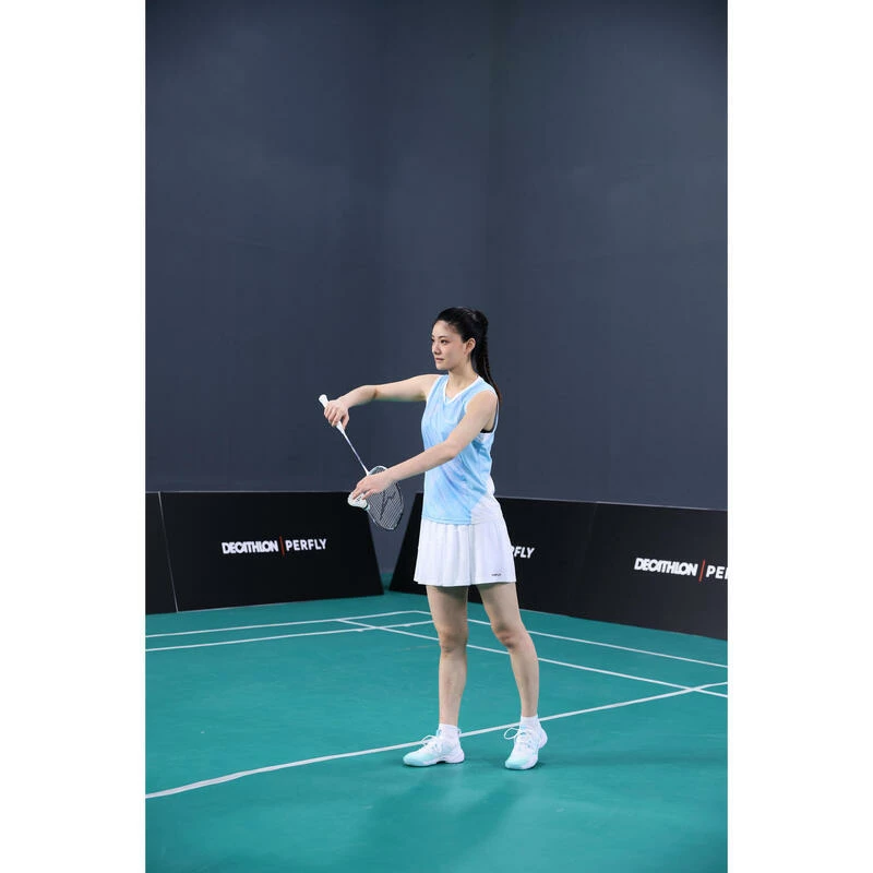 PERFLY Badmintonschoenen Voor Dames BS 900 Ultra Lite Wit Turquoise 21 PERFLY Badmintonschoenen Voor Dames BS 900 Ultra Lite Wit Turquoise - Afbeelding 19