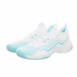 PERFLY Badmintonschoenen Voor Dames BS 900 Ultra Lite Wit Turquoise 31 PERFLY Badmintonschoenen Voor Dames BS 900 Ultra Lite Wit Turquoise -Regatta shop badmintonschoenen voor dames bs 900 ultra lite wit turquoise 5