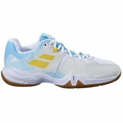 Babolat Badmintonschoenen Voor Dames Shadow Spirit Wit/lichtblauw 11 Babolat Badmintonschoenen Voor Dames Shadow Spirit Wit/lichtblauw -Regatta shop badmintonschoenen voor dames shadow spirit witlichtblauw 4