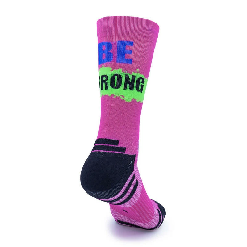KAMUABU BE STRONG FUCHSIA HARDLOOPSOKKEN 3 KAMUABU BE STRONG FUCHSIA HARDLOOPSOKKEN