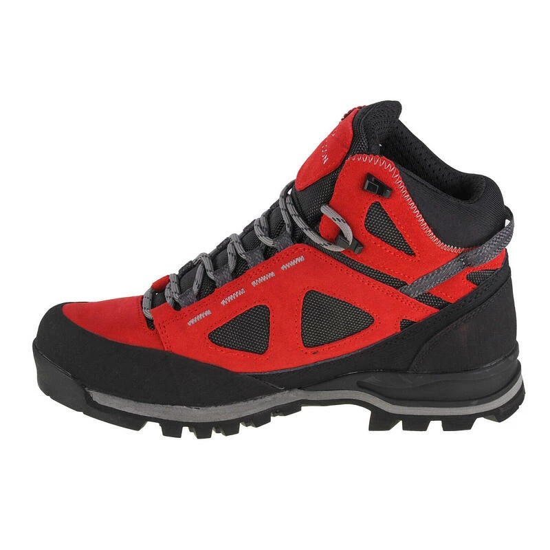 Bergson W Kakka Mid STX, Vrouwen, Trekking, Trekkingschoenen, Rood 4 Bergson W Kakka Mid STX, Vrouwen, Trekking, Trekkingschoenen, Rood - Afbeelding 2