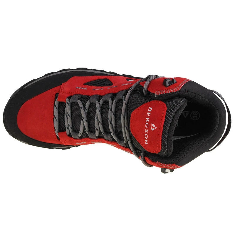 Bergson W Kakka Mid STX, Vrouwen, Trekking, Trekkingschoenen, Rood 5 Bergson W Kakka Mid STX, Vrouwen, Trekking, Trekkingschoenen, Rood - Afbeelding 3
