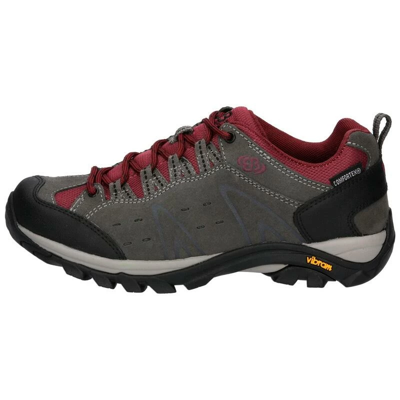 Brütting Buitenschoen Grijs Waterproof Dames Mount Bona Low 3 Brütting Buitenschoen Grijs Waterproof Dames Mount Bona Low - Afbeelding 2