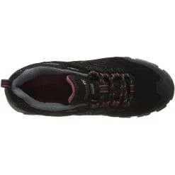 Regatta Dames/dames Holcombe IEP Lage Wandelschoenen (Jet Zwart/Antique Roze) -Regatta shop damesdames holcombe iep lage wandelschoenen jet zwartantique roze 3