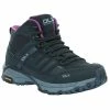 TRESPASS Dames/dames Riona DLX Wandelschoenen (Zwart) 1 TRESPASS Dames/dames Riona DLX Wandelschoenen (Zwart) -Regatta shop damesdames riona dlx wandelschoenen zwart