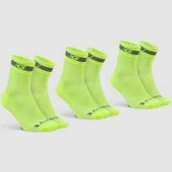 GripGrab Fietssokken 3-pack Hi-Vis Regular Cut -Regatta shop fietssokken 3 pack hi vis regular cut 1