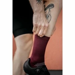 PIPPO AMSTERDAM Fietssokken Unisex Bordeaux Rood -Regatta shop fietssokken unisex bordeaux rood 4