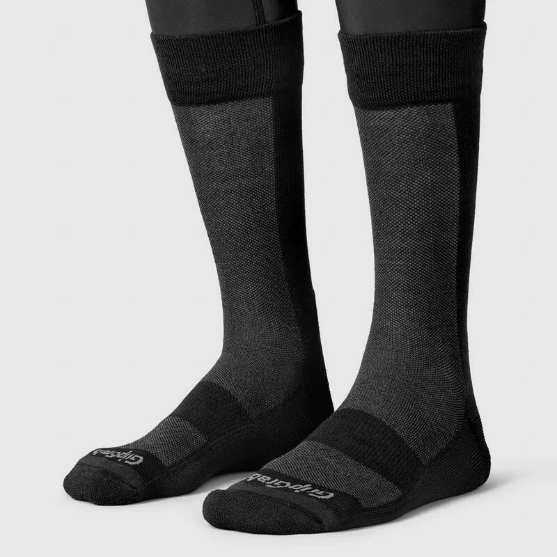 GripGrab Fietssokken Winter Alpine Merino High Cut Zwart 4 GripGrab Fietssokken Winter Alpine Merino High Cut Zwart - Afbeelding 2