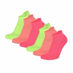 XTREME SOCKSWEAR Fitness Multi Neon Sneaker Sokken (6-pack)