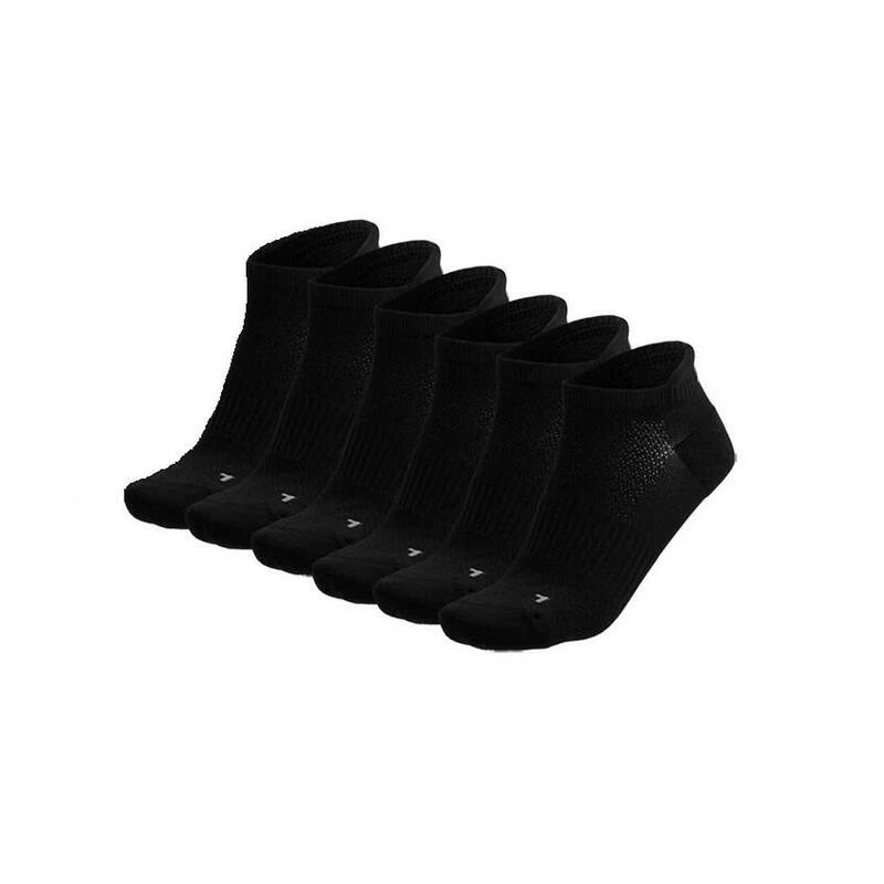 XTREME SOCKSWEAR Fitness Zwarte Sneaker Sokken (6-Pack) 3 XTREME SOCKSWEAR Fitness Zwarte Sneaker Sokken (6-Pack)