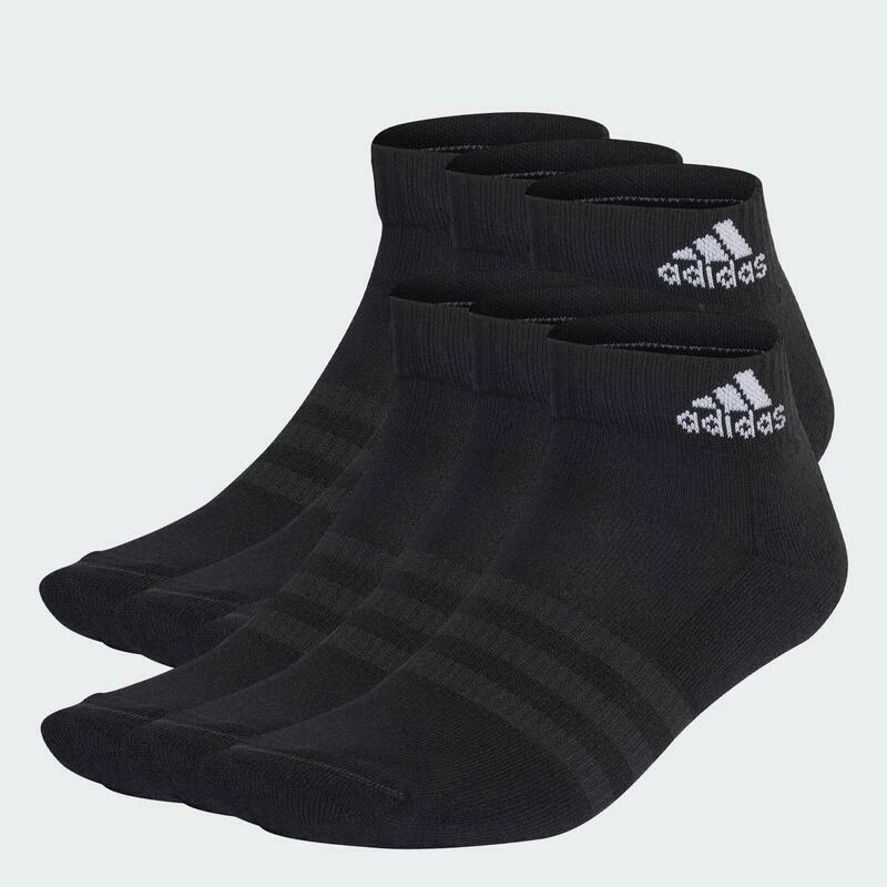 ADIDAS Gevoerde Sportswear Enkelsokken 6 Paar 4 ADIDAS Gevoerde Sportswear Enkelsokken 6 Paar - Afbeelding 2