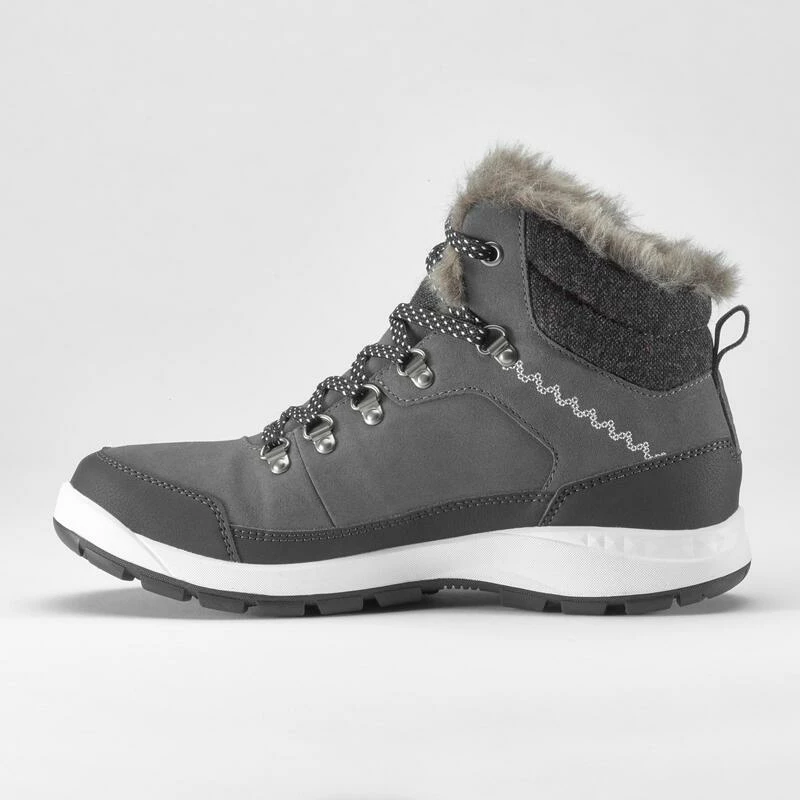 Quechua Warme Waterdichte Wandelschoenen Voor De Sneeuw Dames SH500 X-WARM Mid 5 Quechua Warme Waterdichte Wandelschoenen Voor De Sneeuw Dames SH500 X-WARM Mid - Afbeelding 3