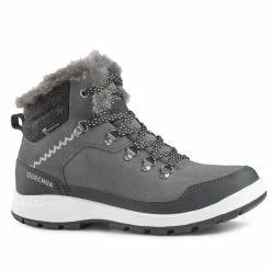 Quechua Warme Waterdichte Wandelschoenen Voor De Sneeuw Dames SH500 X-WARM Mid