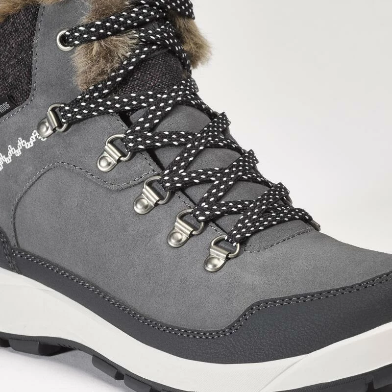 Quechua Warme Waterdichte Wandelschoenen Voor De Sneeuw Dames SH500 X-WARM Mid 7 Quechua Warme Waterdichte Wandelschoenen Voor De Sneeuw Dames SH500 X-WARM Mid - Afbeelding 5