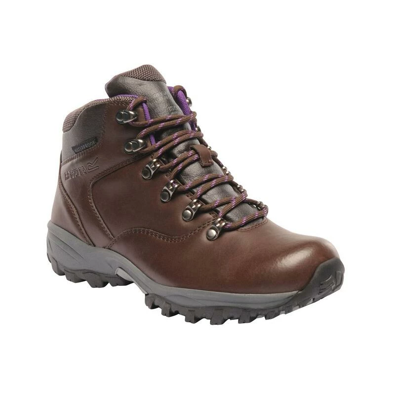 Regatta Lady Bainsford Dames Hiking Wandelschoenen - Bruin / Grijs 3 Regatta Lady Bainsford Dames Hiking Wandelschoenen - Bruin / Grijs