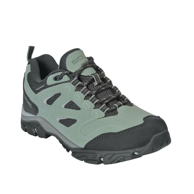 Regatta Lady Holcombe IEP Low Wandelschoenen Voor Dames - Vaalgroen 3 Regatta Lady Holcombe IEP Low Wandelschoenen Voor Dames - Vaalgroen