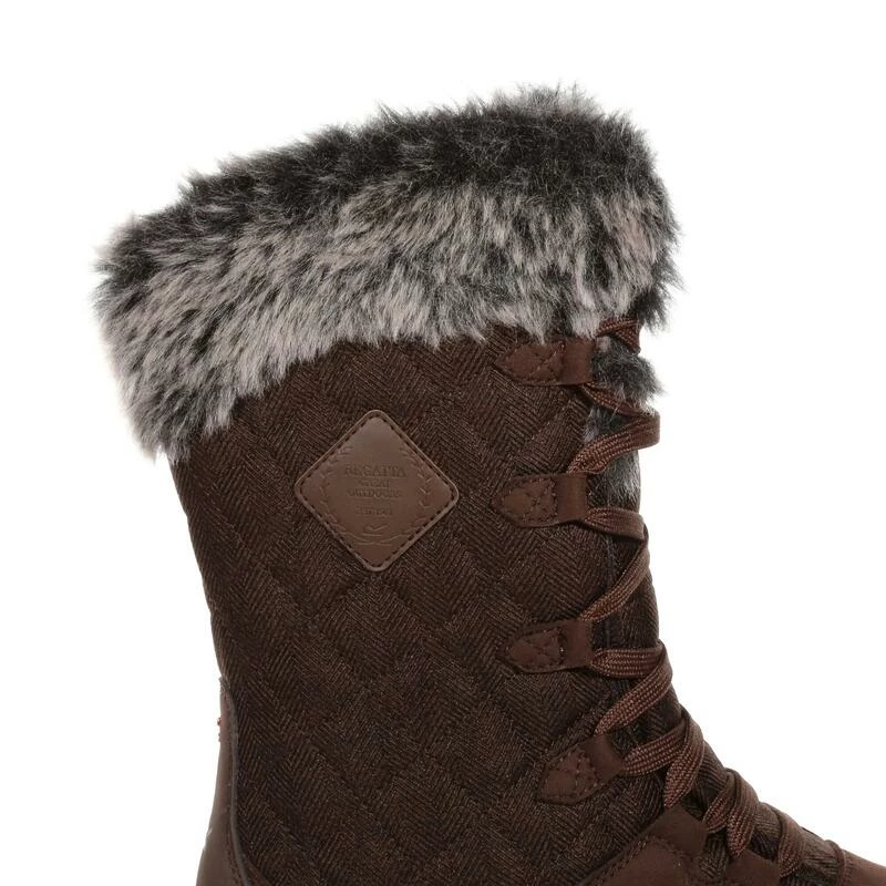 Regatta Lady Newly Thermo Dames Hiking Wandelschoenen - Bruin 6 Regatta Lady Newly Thermo Dames Hiking Wandelschoenen - Bruin - Afbeelding 4