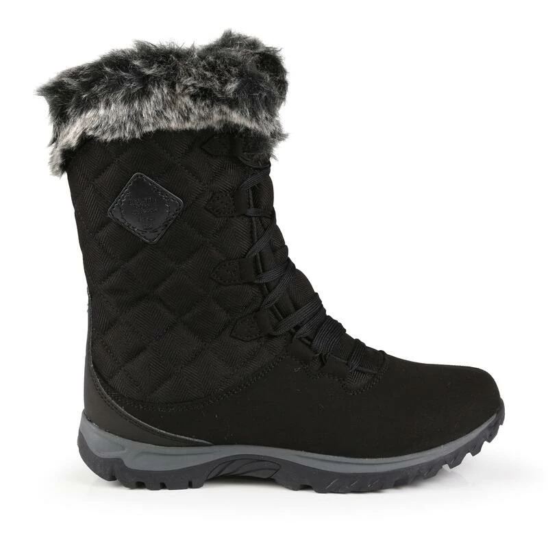 Regatta Lady Newly Thermo Dames Hiking Wandelschoenen - Zwart 4 Regatta Lady Newly Thermo Dames Hiking Wandelschoenen - Zwart - Afbeelding 2
