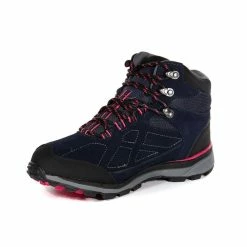 Regatta Lady Samaris Dames Hiking Wandelschoenen - Marineblauw / Roze -Regatta shop lady samaris dames hiking wandelschoenen marineblauw roze 3