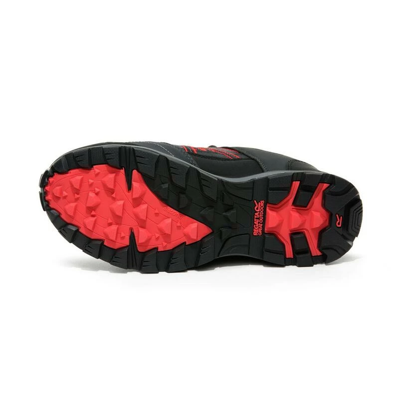 Regatta Lady Samaris II Dames Hiking Schoenen - Grijs / Rood 7 Regatta Lady Samaris II Dames Hiking Schoenen - Grijs / Rood - Afbeelding 5