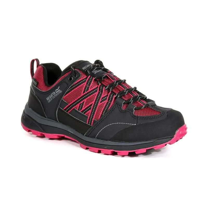 Regatta Lady Samaris II Dames Hiking Schoenen - Roze / Donkergrijs 3 Regatta Lady Samaris II Dames Hiking Schoenen - Roze / Donkergrijs