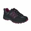 Regatta Lady Samaris II Dames Hiking Schoenen - Zwart / Paars -Regatta shop lady samaris ii dames hiking schoenen zwart paars