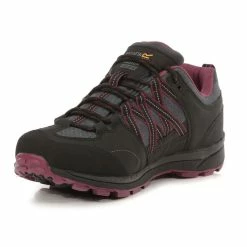 Regatta Lady Samaris II Dames Hiking Schoenen - Zwart / Paars -Regatta shop lady samaris ii dames hiking schoenen zwart paars 2