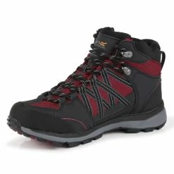 Regatta Lady Samaris II Dames Hiking Wandelschoenen - Donkergrijs / Roze -Regatta shop lady samaris ii dames hiking wandelschoenen donkergrijs roze 3