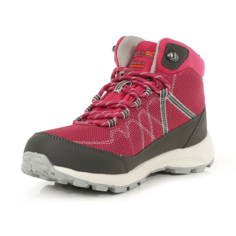 Regatta Lady Samaris Lite Dames Hiking Wandelschoenen - Donkerroze / Grijs 5 Regatta Lady Samaris Lite Dames Hiking Wandelschoenen - Donkerroze / Grijs - Afbeelding 3