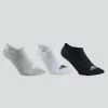 ADIDAS LAGE TENNISSOKKEN ZWART/WIT/GRIJS SET VAN 3 -Regatta shop lage tennissokken zwartwitgrijs set van 3