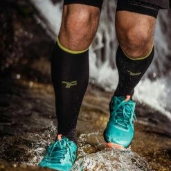 Lange Compressiesokken Fyke Zwart -Regatta shop lange compressiesokken fyke zwart 2