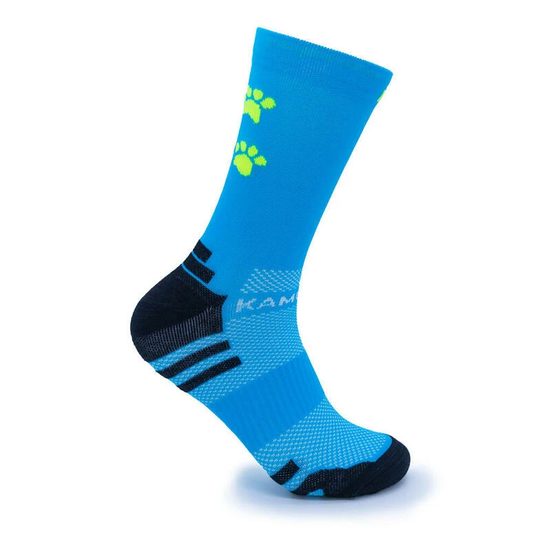 LOOPSOKKEN #PAWS Unisex - KAMUABU TURQUOISE Kleur 23CM 1 Draad 4 LOOPSOKKEN #PAWS Unisex - KAMUABU TURQUOISE Kleur 23CM 1 Draad - Afbeelding 2