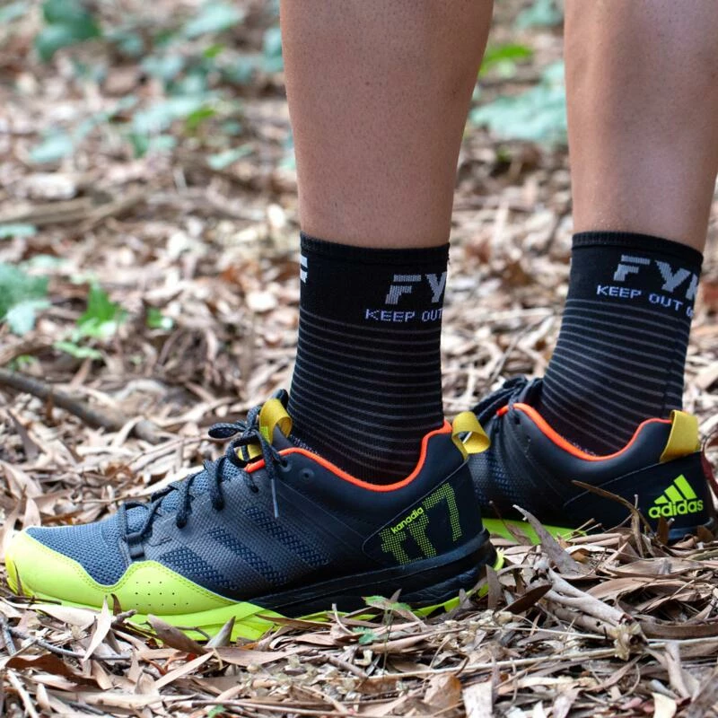 Medium Ultra Hardloopsokken Fyke Zwart 4 Medium Ultra Hardloopsokken Fyke Zwart - Afbeelding 2