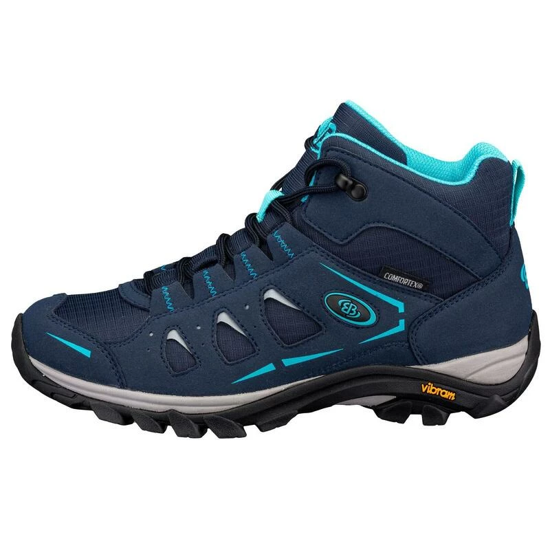 Brütting Multifunctionele Schoen Blauw Waterproof Dames Mount Frakes High 4 Brütting Multifunctionele Schoen Blauw Waterproof Dames Mount Frakes High - Afbeelding 2