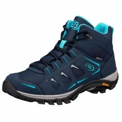 Brütting Multifunctionele Schoen Blauw Waterproof Dames Mount Frakes High