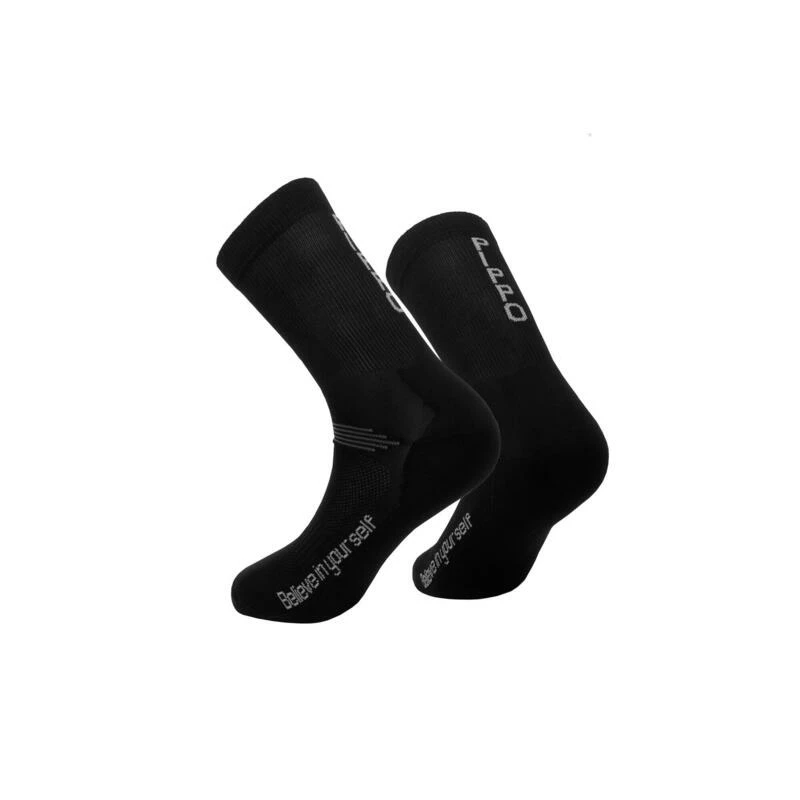 PIPPO Amsterdam Klassieke Fietssokken Unisex Zwart 4 PIPPO Amsterdam Klassieke Fietssokken Unisex Zwart - Afbeelding 2