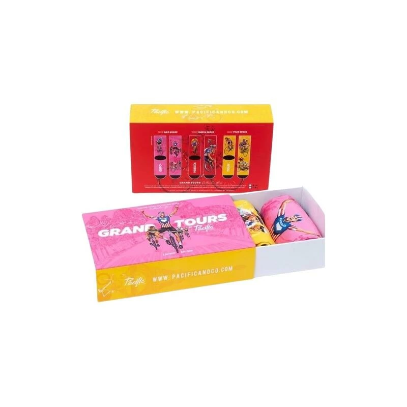 PACIFIC And CO Prestatiesokken Pacific & Co Grand Tours 4 PACIFIC And CO Prestatiesokken Pacific & Co Grand Tours - Afbeelding 2