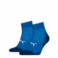 Puma Sport Quartersokken Cushioned 6-pack Blauw -Regatta shop puma sport quartersokken cushioned 6 pack blauw 3
