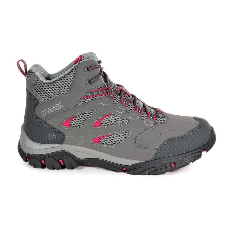 Regatta Holcombe IEP Mid Wandelschoenen Vrouwen Grijs 4 Regatta Holcombe IEP Mid Wandelschoenen Vrouwen Grijs - Afbeelding 2
