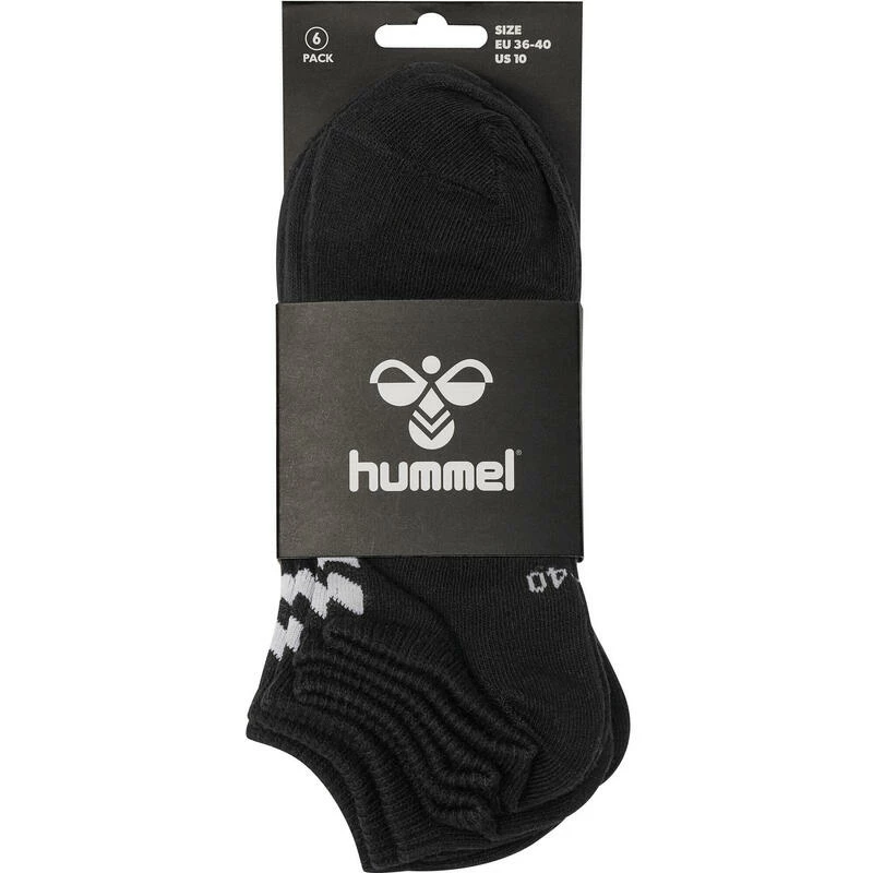 Set Van 6 Korte Sokken Voor Dames Hummel Hmlchevron 4 Set Van 6 Korte Sokken Voor Dames Hummel Hmlchevron - Afbeelding 2