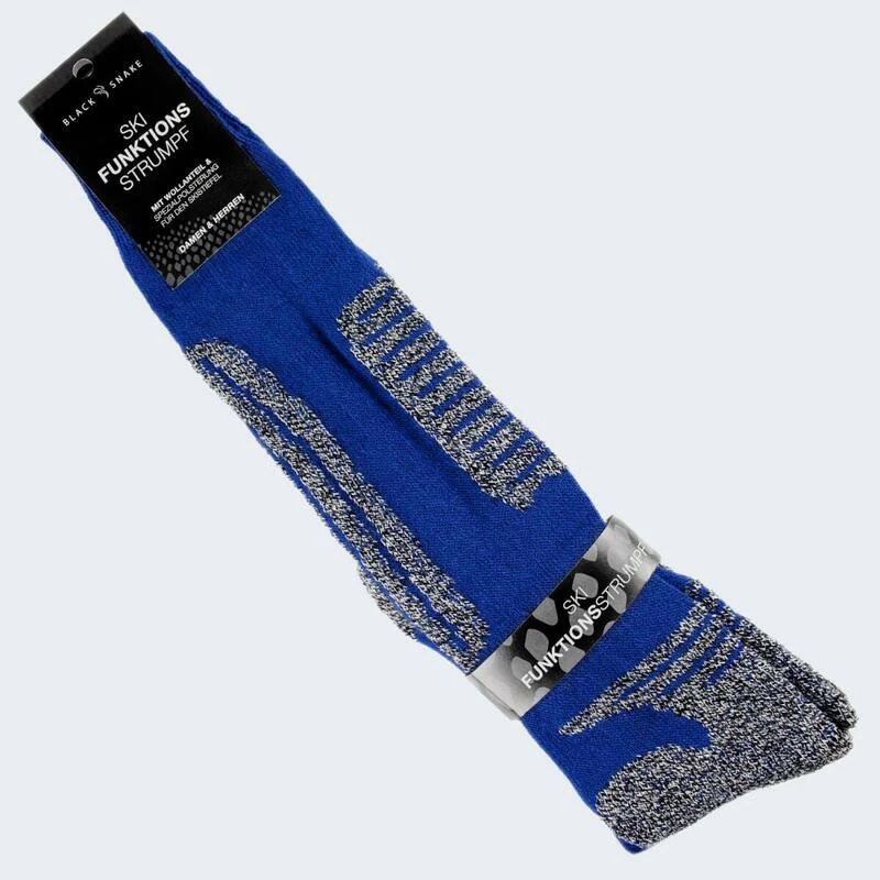 BLACK SNAKE Skisokken 'snow' | Gewatteerde Functionele Sokken | Dames En Heren | Blauw 5 BLACK SNAKE Skisokken 'snow' | Gewatteerde Functionele Sokken | Dames En Heren | Blauw - Afbeelding 3