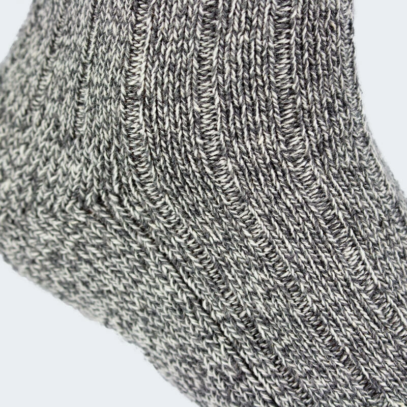 BLACK SNAKE Sokken Noorse Stijl | 3 Paar Kousen | Warme Wollen Sokken | Grijs 7 BLACK SNAKE Sokken Noorse Stijl | 3 Paar Kousen | Warme Wollen Sokken | Grijs - Afbeelding 5