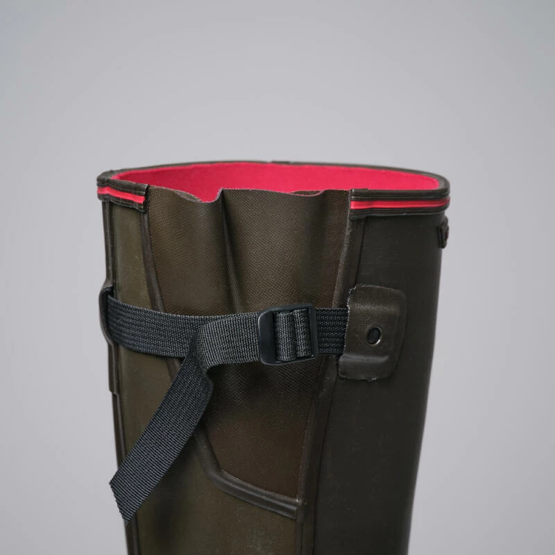 SOLOGNAC Stevige Rubberlaarzen Voor De Jacht Dames 520 7 SOLOGNAC Stevige Rubberlaarzen Voor De Jacht Dames 520 - Afbeelding 5